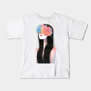 Beautiful woman Kids T-Shirt